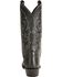 Image #7 - Justin Men's London Calfskin Western Boots - Medium Toe, Black, hi-res