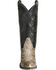 Old West Men's Snake Print Western Boots - Medium Toe, Natural, hi-res