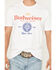 Image #3 - Buckwear Men's Budweiser Short Sleeve Graphic T-Shirt, White, hi-res