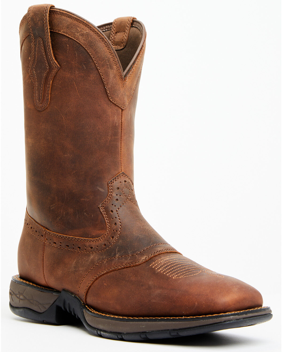 Image #1 - Cody James Men's Summit Lite Performance Western Boots - Broad Square Toe, Caramel, hi-res