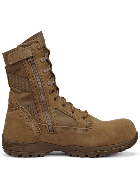 Image #2 - Belleville Men's TR Flyweight Hot Weather Military Boots - Composite Toe, Coyote, hi-res