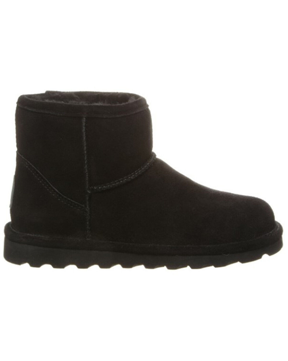 Image #2 - Bearpaw Women's Alyssa Wide Boots - Round Toe, Black, hi-res
