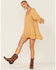 Image #1 - Show Me Your Mumu Women's Dot Briar Mini Dress, Gold, hi-res