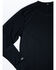 Image #3 - Hawx Men's Black Mid-Weight Base Layer Thermal Long Sleeve Work Shirt - Tall, Black, hi-res