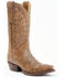 Image #1 - Caborca Silver by Liberty Black Women's Dory Stitch Western Boots - Snip Toe, Brown, hi-res