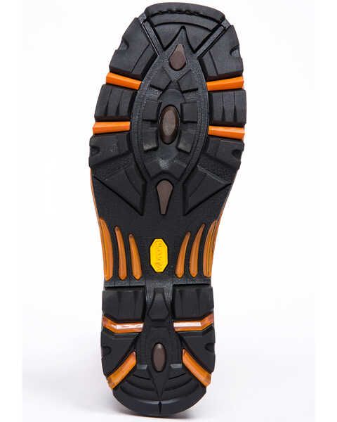 Image #7 - Cody James Men's 11" Decimator Western Work Boots - Nano Composite Toe, Brown, hi-res