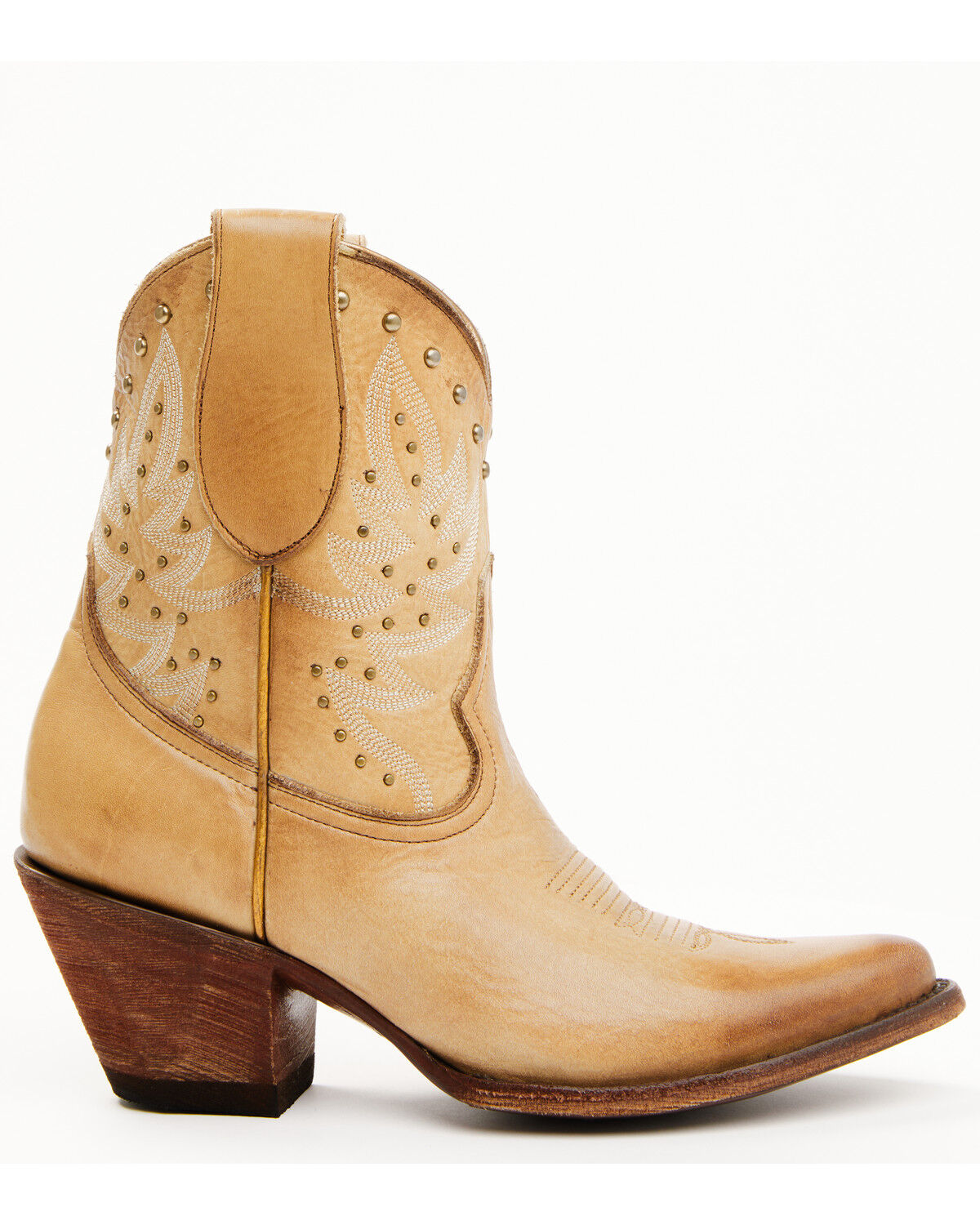 Image #2 - Idyllwind Women's Bayou Western Fashion Booties - Round Toe, Tan, hi-res