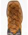 Image #6 - Horse Power Men's Honey Filet Of Fish Print Western Boots - Square Toe, Tan, hi-res