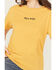 Image #3 - White Crow Women's Run Wild Short Sleeve Graphic Tee, Yellow, hi-res