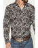 Image #3 - Cody James Men's Colorado Ridge Paisley Print Long Sleeve Snap Western Shirt - Big, Brown, hi-res
