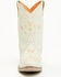 Image #4 - Dingo Girls' Full Bloom Western Boots - Snip Toe, White, hi-res