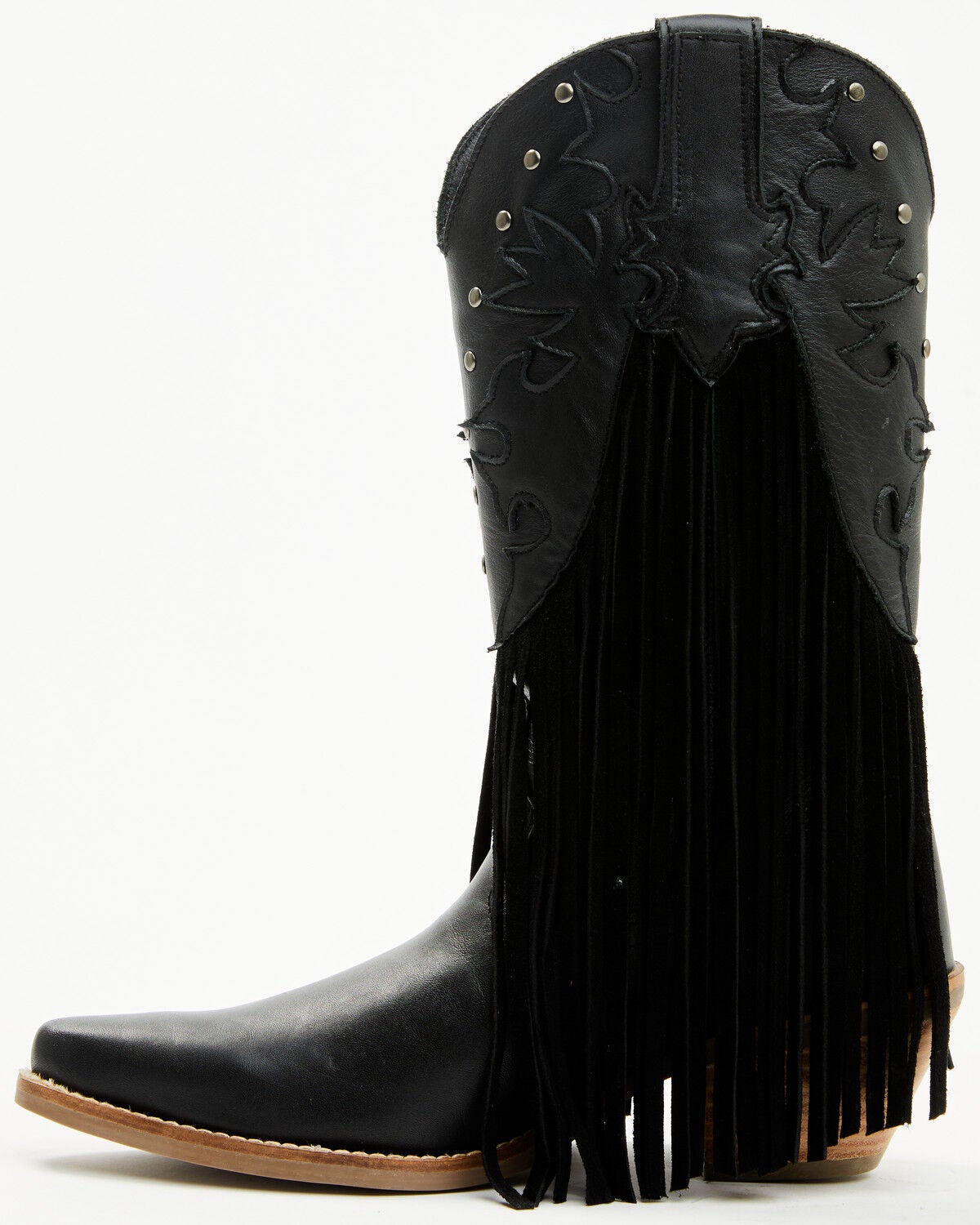 Image #3 - Dingo Women's Hoedown Fringe Western Boots - Round Toe, , hi-res