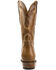 Image #5 - El Dorado Men's Embroidered Design Western Boots - Medium Toe , Chocolate, hi-res