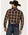 Image #4 - Pendleton Men's Frontier Plaid Long Sleeve Western Snap Shirt, Black, hi-res