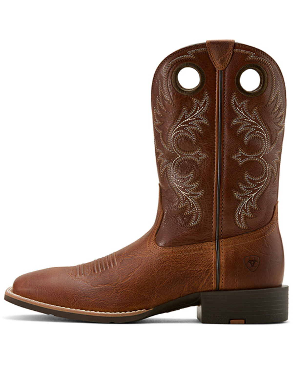 Image #2 - Ariat Men's Sport Rodeo Performance Western Boots - Broad Square Toe, Tan, hi-res