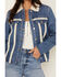 Image #4 - Idyllwind Women's Medium Wash Sherpa-Lined Denim Jacket, , hi-res