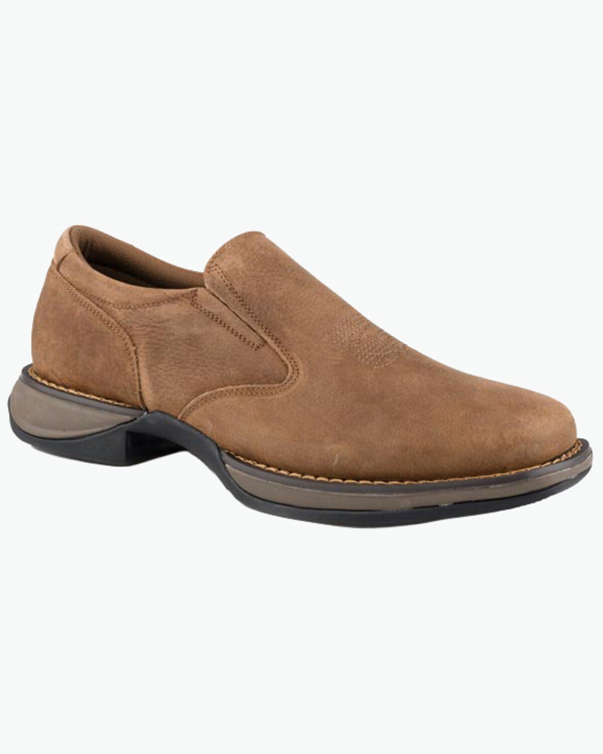 Roper Men's Wilder Slip-On Shoes, Tan, hi-res