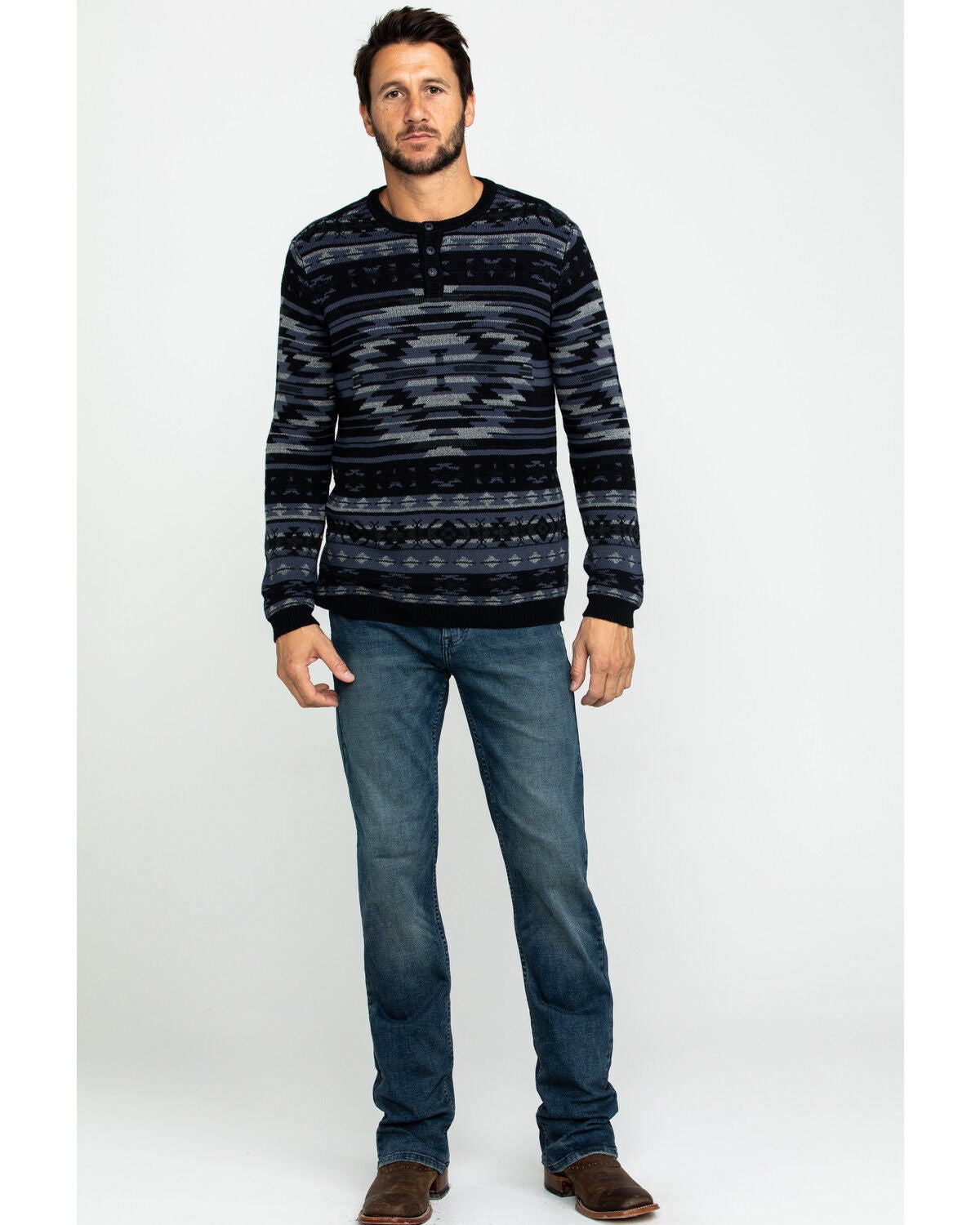 Image #6 - Moonshine Spirit&reg; Men's Durango Southwestern Print Sweater, , hi-res