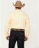 Image #4 - Ariat Men's Team Logo Twill Long Sleeve Button-Down Western Shirt, Yellow, hi-res