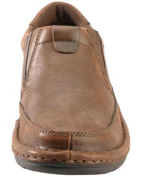 Image #4 - Roper Nubuck Opanka Slip-On Shoes, Brown, hi-res