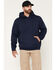 Image #2 - Hawx Men's Hawk Fleece Hooded Sweatshirt, Navy, hi-res