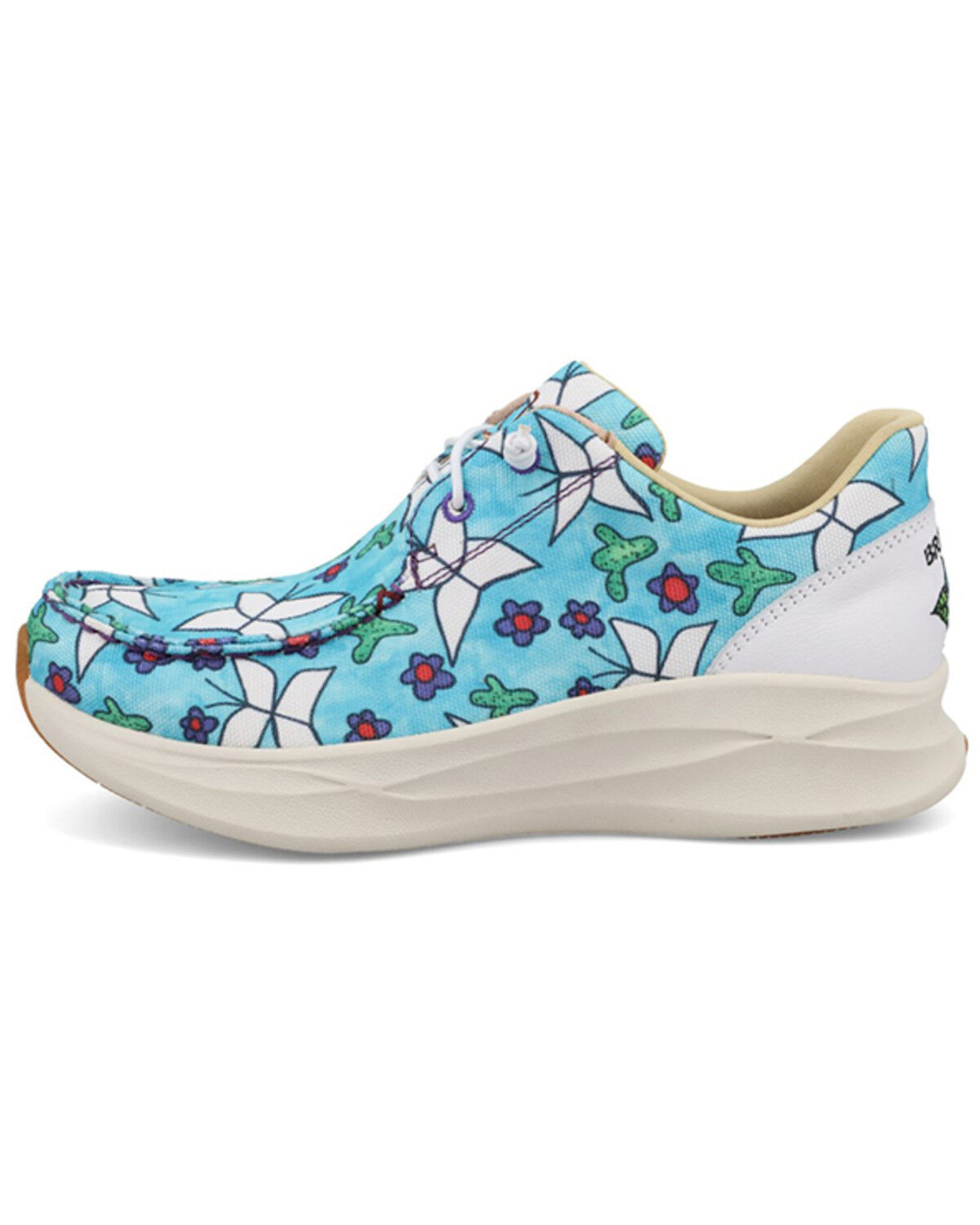 Image #3 - Twisted X Women's Feather X™ Casual Shoes - Moc Toe, Aqua, hi-res