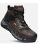 Image #1 - Keen Men's Kansas City Mid Lace-Up Waterproof Work Boots - Carbon Toe, Coffee, hi-res