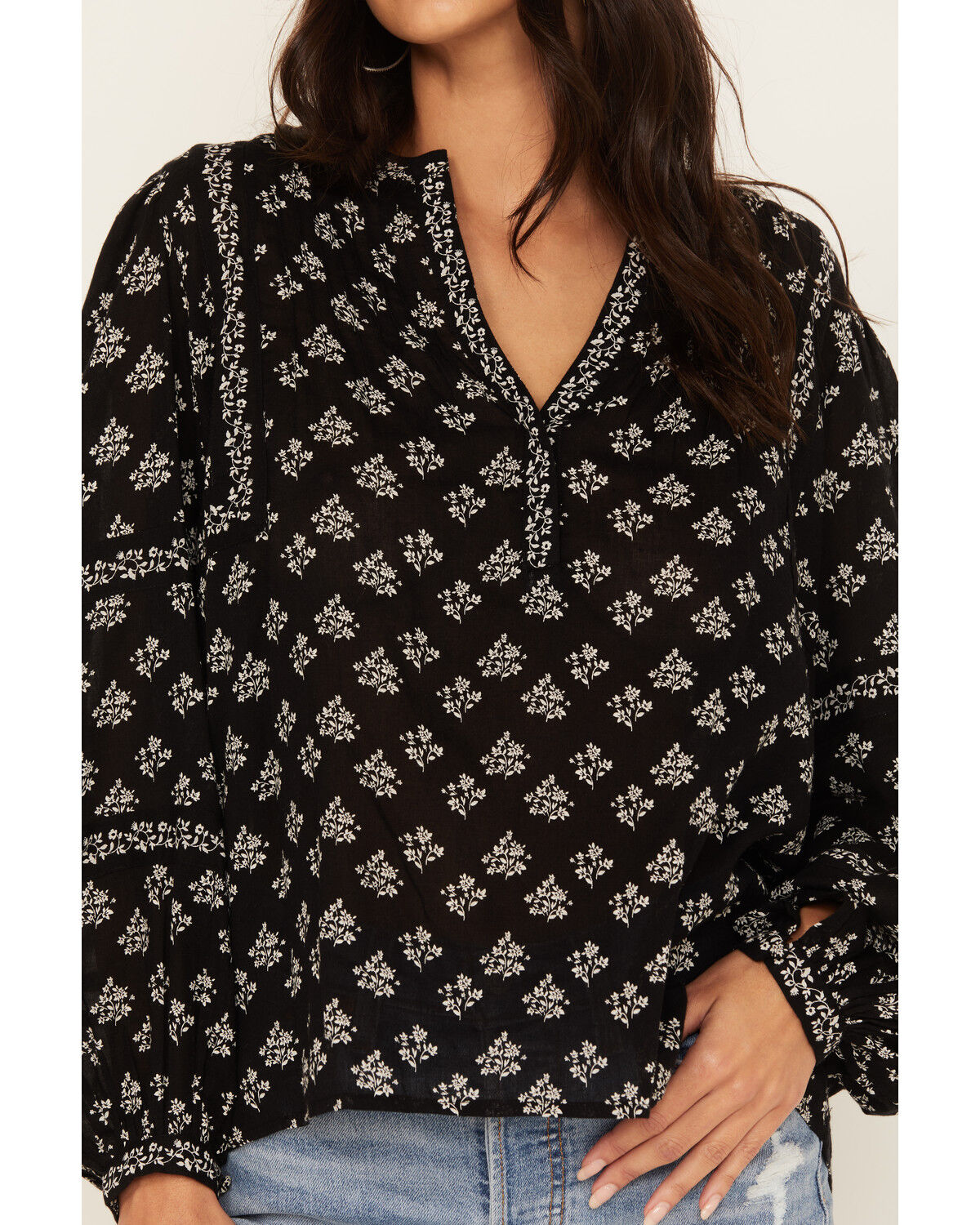 Image #3 - Bila Women's Valley Spring Top, Black, hi-res