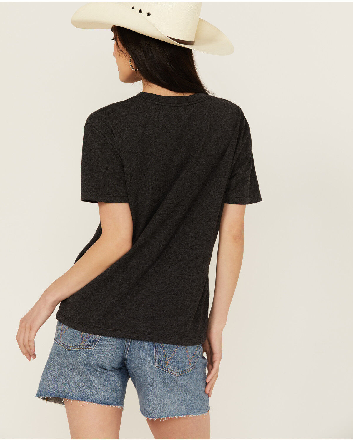 Image #4 - White Crow Women's Foil Conversational Short Sleeve Graphic Tee, Black, hi-res
