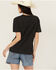 Image #4 - White Crow Women's Foil Conversational Short Sleeve Graphic Tee, Black, hi-res