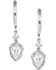 Image #1 - Montana Silversmiths Women's Poised Perfection Crystal Earrings, Silver, hi-res