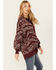 Image #3 - Shyanne Women's Artisinal Cardigan, Maroon, hi-res