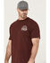 Image #2 - Ariat Men's Rebar Cotton Strong Hard Head Short Sleeve Graphic Work T-Shirt, Red, hi-res