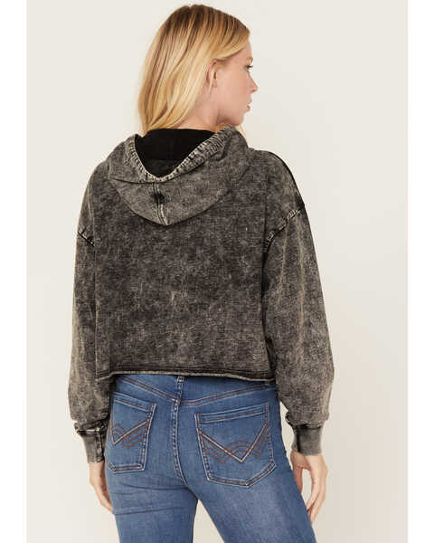 Image #3 - Idyllwind Women's Jensen Embroidered Hoodie, Charcoal, hi-res