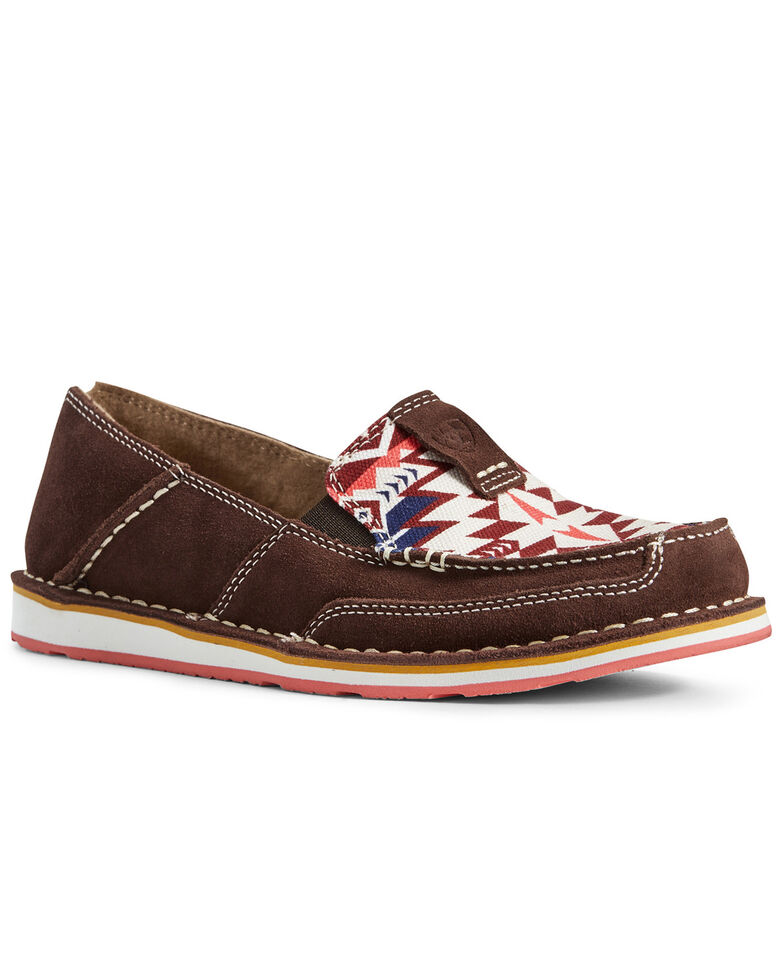 Ariat Women S Aztec Cruiser Shoes Moc Toe Country Outfitter