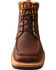 Twisted X Men's Lite Work Lacer Waterproof Work Boots - Alloy Toe, Dark Brown, hi-res