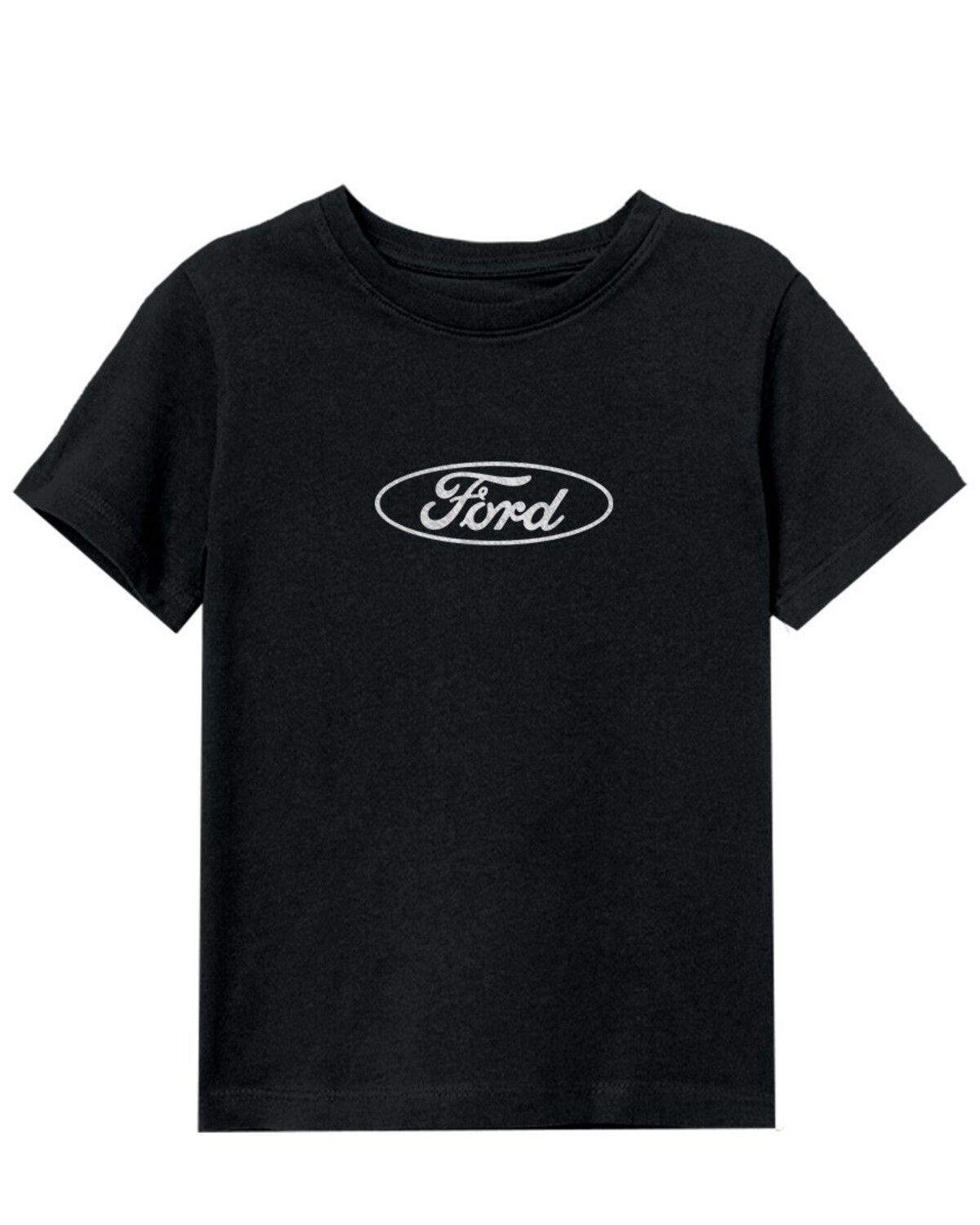 Image #2 - Merch Traffic Boys' Built For Speed Ford Short Sleeve Graphic T-Shirt, Black, hi-res