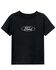 Image #2 - Merch Traffic Boys' Built For Speed Ford Short Sleeve Graphic T-Shirt, Black, hi-res