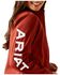 Image #2 - Ariat Women's New Team Softshell Jacket, Red, hi-res
