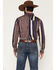Image #4 - Cody James Men's Red Dog Southwestern Stripe Print Long Sleeve Button-Down Stretch Western Shirt, Navy, hi-res