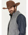 Image #2 - RANK 45&reg; Men's Saline Quilted Insulated Softshell Vest, Charcoal, hi-res