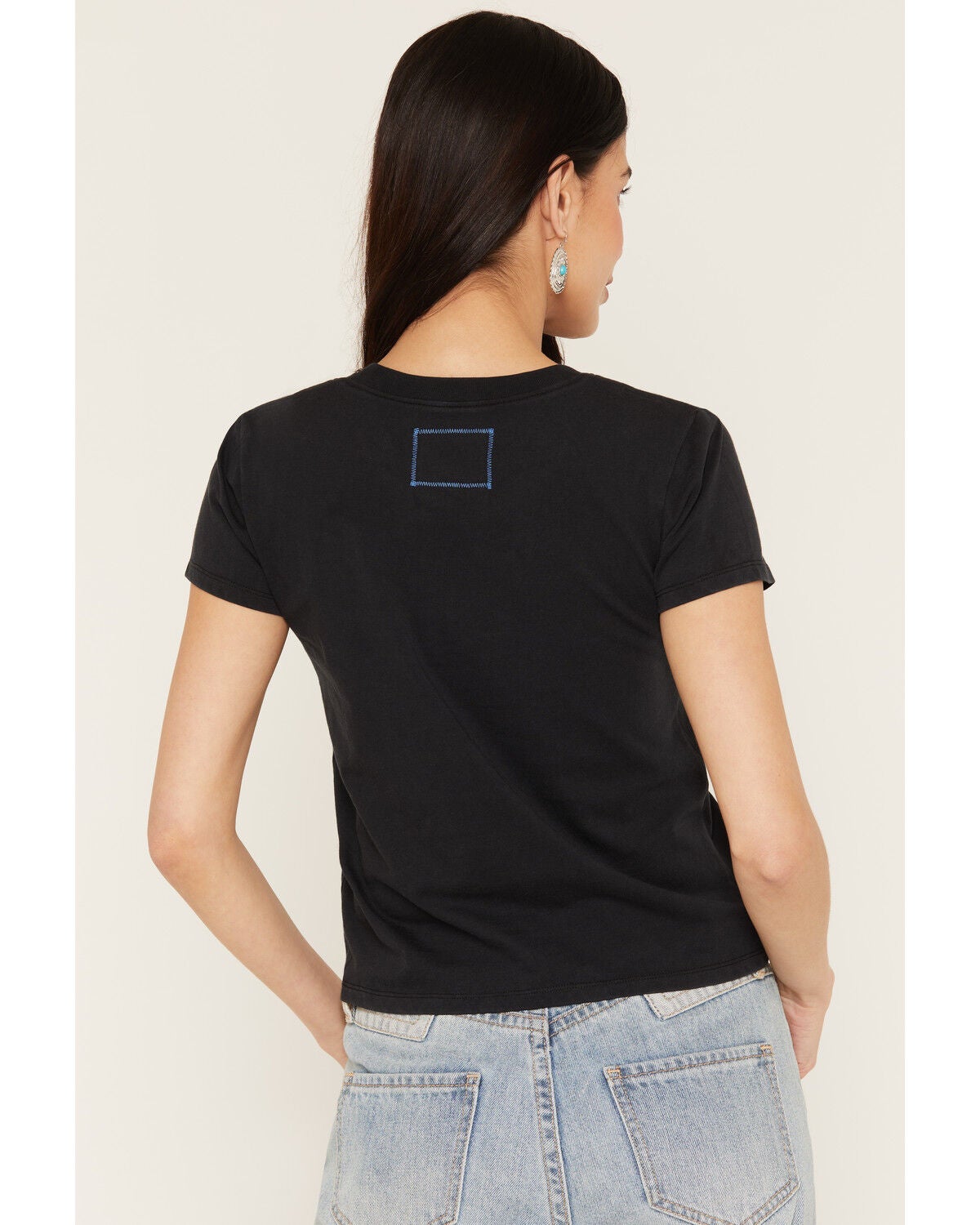 Image #4 - Blue Life Women's Nashville Music Short Sleeve Graphic Tee, Black, hi-res