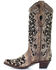 Corral Women's Floral Embroidered Western Boots - Snip Toe, Brown, hi-res