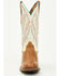 Image #4 - Ariat Women's Round Up StretchFit Performance Western Boots - Round Toe, Beige, hi-res