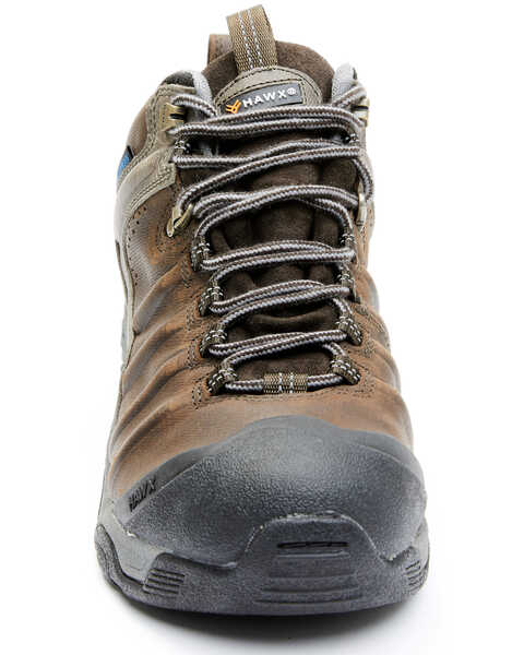 Image #2 - Hawx Men's Axis Waterproof Hiker Boots - Soft Toe, Brown, hi-res