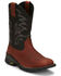 Image #1 - Tony Lama Men's Roustabout Brick Western Work Boots - Soft Toe, Cognac, hi-res