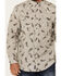 Image #3 - Moonshine Spirit Men's Tattoo Paisley Print Long Sleeve Snap Western Shirt, White, hi-res