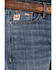Image #2 - Cinch Men's Grant Medium Stonewash Relaxed Bootcut Performance Stretch Denim Jeans, Indigo, hi-res