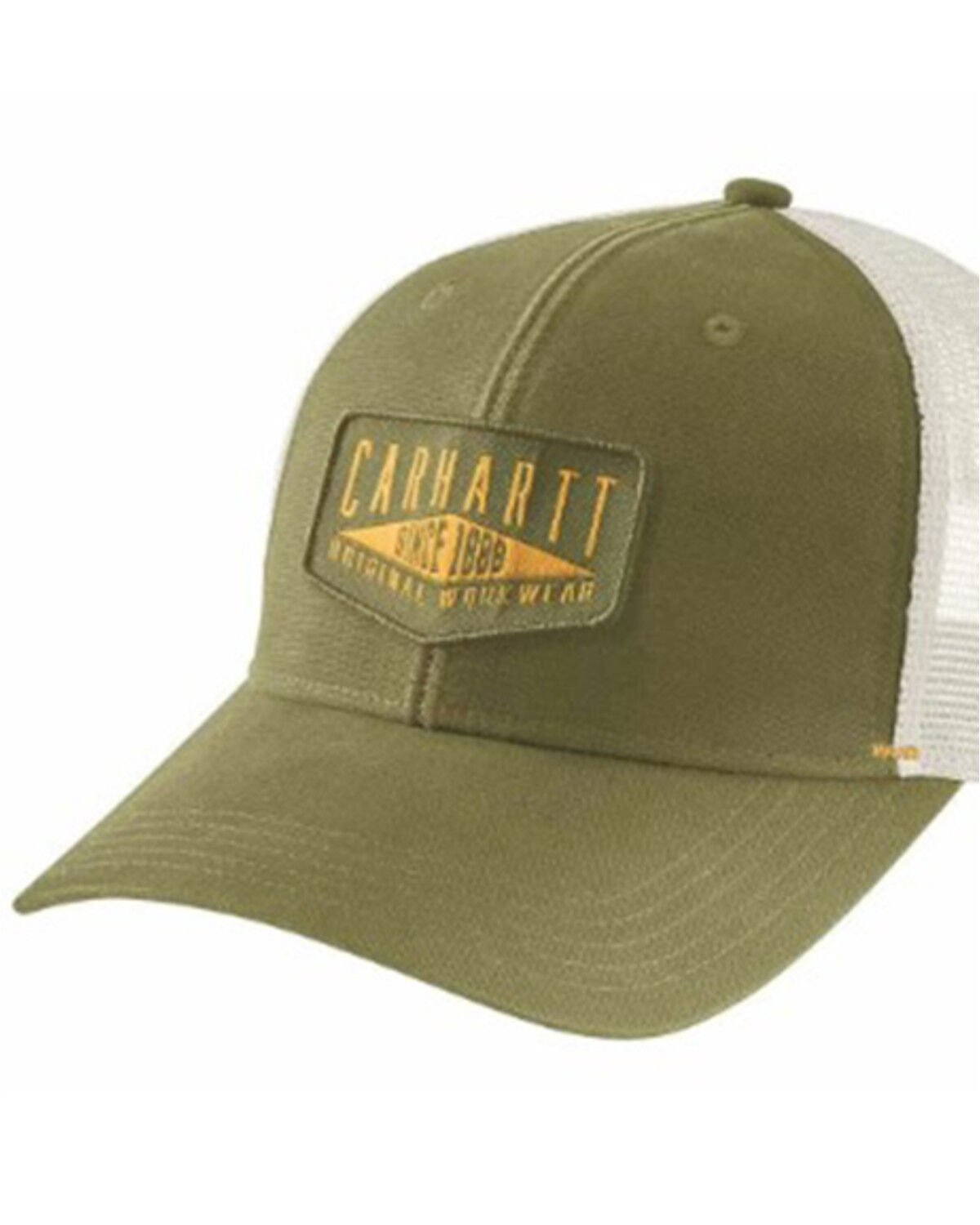 Image #1 - Carhartt Men's Workwear Logo Patch Ball Cap, Olive, hi-res