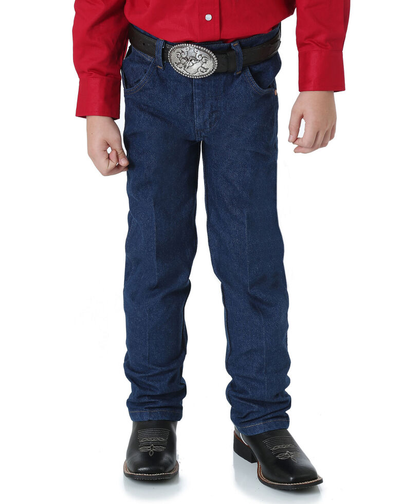 Wrangler Jeans - Cowboy Cut - 8-16 Regular/Slim, Indigo, hi-res